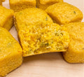 Gluten-free Cheddar Jalapeño Cornbread Muffins — Reynolds Roost Bakery, Anderson IN