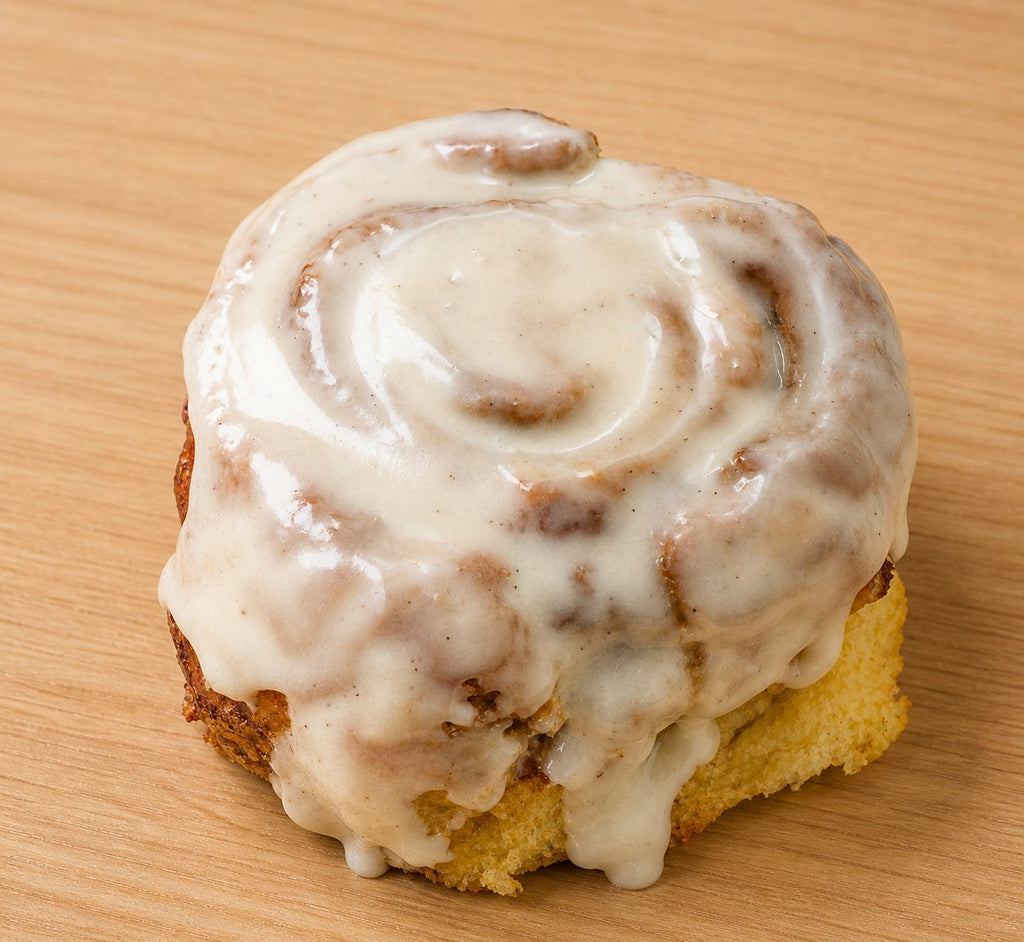 Gluten-free Classic Cinnamon Rolls — Reynolds Roost Bakery, Anderson IN
