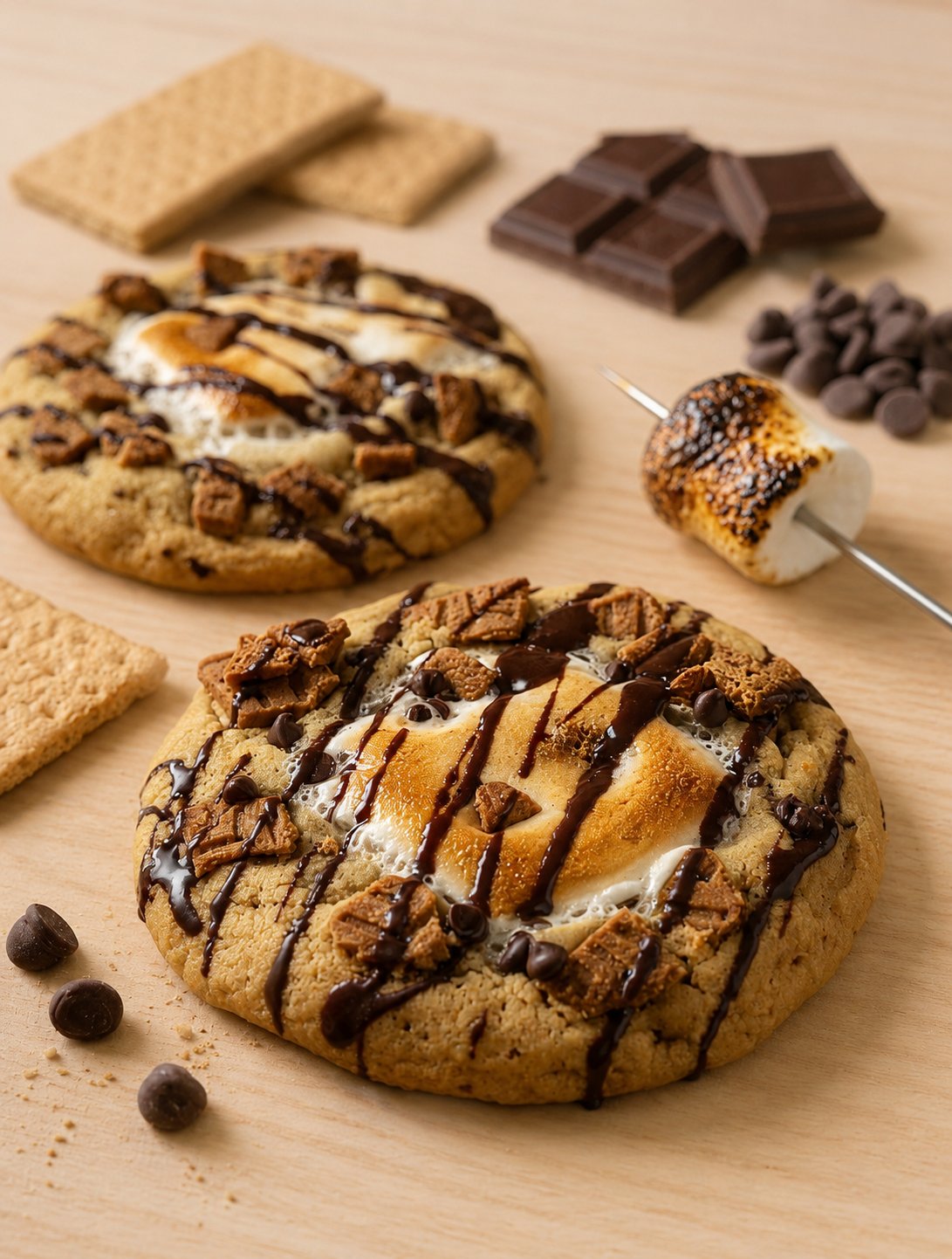 Gluten-free s'mores cookie — Reynolds Roost Bakery, Anderson IN