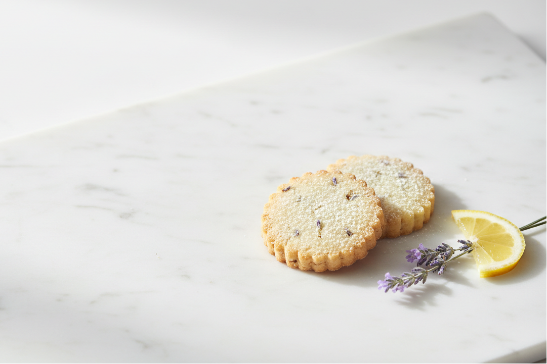 Lemon Lavender Shortbread Hero
